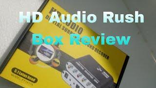 Hd audio rush box testing || தமிழ் || dolby decoder || Optical Output || VTECH Tamil ||