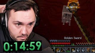 Mitt Første Minecraft Speedrun Var Sjokkerende Bra