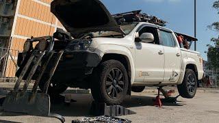 The Easiest Way to Change Amarok Front Diff Oil - DIY VW AMAROK Front Differential Oil +Special Tool