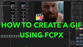 HOW TO CREATE A GIF FROM VIDEO USING FCPX - FINAL CUT PRO X