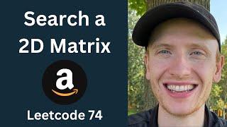 Search a 2D Matrix - Leetcode 74 - Binary Search (Python)