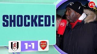 SHOCKED! (Robbie) | Arsenal 1-1 Fulham