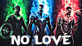 NO LOVE - Captain America, Thor and IronMan EDIT️// HACKER 
