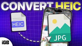 How to Convert HEIC to JPG on iPhone, Mac, PC (2024 Guide)