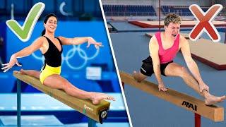 MEN TRY GIRLS GYMNASTICS!