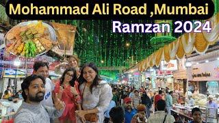 Mohammed Ali Road | Ramadan 2024 | Biggest khau Gali in Mumbai | Ramzan | Iftar food vlog