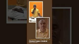 Pranayama with Arun, Online #health #yoga #pranayama #shorts #breathing #calm #mindfulness #zoom