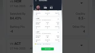 ACT VS AFT / ACT VS AFT Dream11 / ACT VS AFT Dream11 Prediction / ACT VS AFT Dream11 Today Match