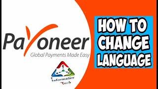 How To Change Language on Payoneer | Payoneer Mai Language Kaise Change Karen-اردو/ हिंदी