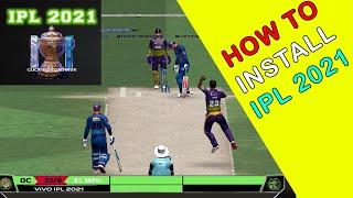 Install IPL 21 Patch in EA Cricket 07 Game