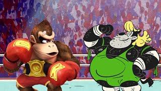 Donkey Kong Punches Peg-Leg Pete