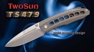 TwoSun TS479: Big Framelock Heavyweight Folder Ready for Action