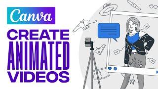How to Create Animated Videos In Canva For FREE (2024) Step By Step Tutorial