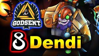 DENDI B8 vs GODSENT - Arena of Blood - Group Stage DOTA 2