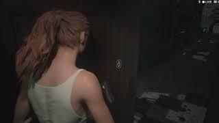 Resident Evil 2  - Claire Prison Break Ginger Mod - Operations Room Second Room