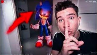 Никогда Не Играй В Sonic.Exe В 3:00 Часа Ночи! Ж*сть Я Его Снял! Потусторонние-Никита Евдокимов