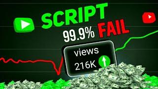 Write A Killer YouTube Video Script Formula [ 99.9% FAIL ]