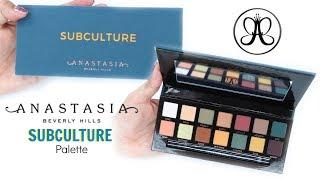 New Anastasia Subculture Palette | SWATCHES