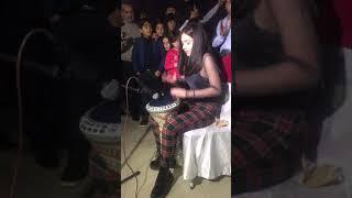 Arabic Remix - Fi Ha (burak balkan ) ---maria abulashvili __darbuka show