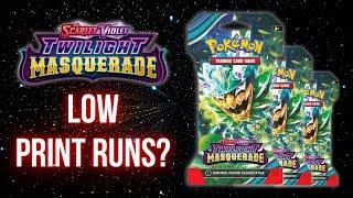 Pokemon Twilight Masquerade RUMOURED To Have a Low Print Run?