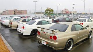 NISSAN SKYLINE GTR'S FOR SALE AS FAR AS THE EYE CAN SEE!