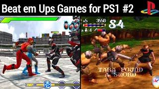 Top 15 Best Beat em Ups Games for PS1 || Part 2