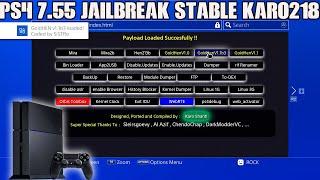 Ps4 7.55 Jailbreak Stable Karo218 Offline Work