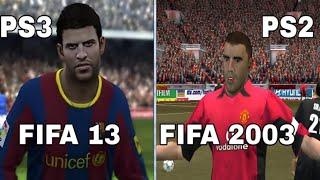 FIFA 13 PS3 Vs FIFA 2003 PS2