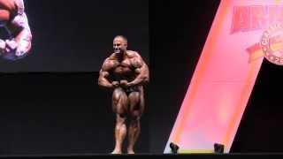 Alexander Fedorov posing @ Arnold Classic Europe Pro 2015