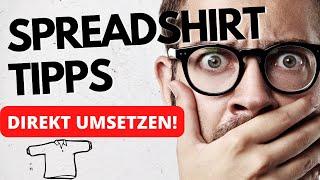 Spreadshirt Tipps - Nischen Finden & Geld verdienen [EINFACH]