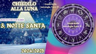 TERZA NOTTE SANTA 26/27.12 = MARZO 2025 notte di San Giovanni Evangelista #terzaanottesanta