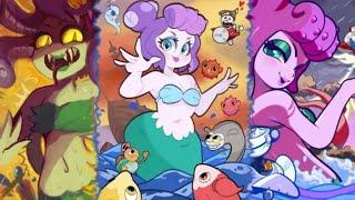 Cuphead |Cala Maria| No Damage -Peashooter Only