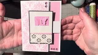 (1600) Start with an ATC, Matching DSP and choose a card style! (Cut away hinge-arm fun fold)