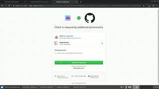 Glitch.com and GitHub Sync Setup Tutorial