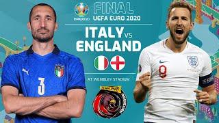 ITALY VS ENGLAND  (FINAL UEFA EURO 2020) FULL MATCH!