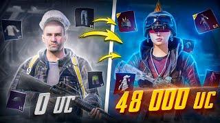 САМАЯ ЛЮТАЯ ПРОКАЧКА АКАУНТА ПОДПИСЧИКУ НА 48.000 UCВ PUBG MOBILE / ПУБГ МОБАИЛ