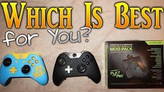 Xbox One Elite vs. Scuf ONE vs. Mod Pack, Which one is best for YOU!?