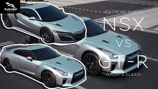 [RACING MASTER] | Acura NSX vs Nissan GT-R