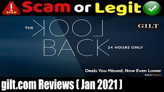 gilt.com Reviews (Jan 2021)- Is It A Legit Website? Check Now! | Scam Adviser Reports