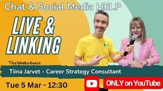 Chat & Social Media Help #6- with Ashley Leeds and Tiina Jarvet - LinkedIn™️  Insights