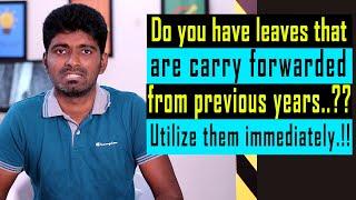 Leave policy : Why you must utilize all your leaves without fail | Telugu | 2021 | Software lyf