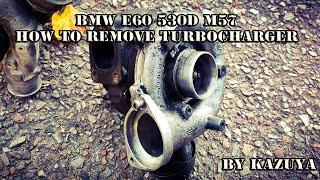 BMW E60 530D M57 Turbocharger removal