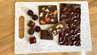 Handmade chocolate.Sugar-free chocolate.Vegan chocolate.  Healthy chocolate.  ⠀