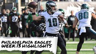 Philadelphia Eagles Highlights vs Jets - Week 13 2021 [HD]