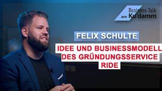 Idee und Businessmodell des Gründungsservice RIDE - Interview mit Felix Schulte