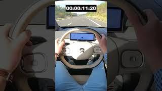 Nio ET7 0-200 km/h Acceleration AUTOBAHN (No Speed Limit) | #Shorts #nio