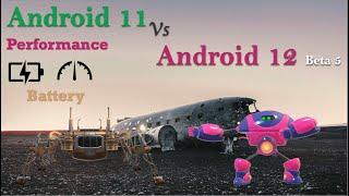 Android 12 vs Android 11 | Android 12 Beta 5 | Battery and Performance Review | Pixel 4a