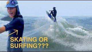 This Is How You Skate On A Surfboard | Jake Vincent In 'Yandina Speedway'