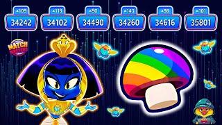 MAGIC OF LEGENDARY CLEOPATRA on MIGHTY MUSHROOMS MATCH MASTERS