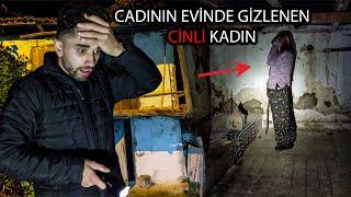 CADININ EVİNDE GİZLENEN CİNLİ KADIN ! AZAP DOLU BİR GECE - Paranormal olaylar